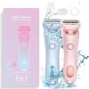 Dusk Razor for Women - Silky Glide Pro 3.0 Razor, 2 in 1 Electric Shaver Razors, Ipx7 Waterproof Women's Bikini Trimmers, Wet or Dry(Mixed) view 1
