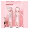 Busaiu Dusk Razor for Women, Silky Glide Pro 3.0 Razor, 2 in 1 Painless Razor for Face, Rechargeable, Fast and Efficient, Gentle on Skin, Ideal for Women(Pink+Blue) view 2