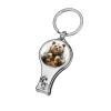Bear with Beer in Hands Nail Clippers Toenail Clipper Cutters Illustration Style Professional Nail Trimmer Nail Cuticle Cutter for Women Men view 1