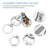 Bear with Beer in Hands Nail Clippers Toenail Clipper Cutters Illustration Style Professional Nail Trimmer Nail Cuticle Cutter for Women Men view 3