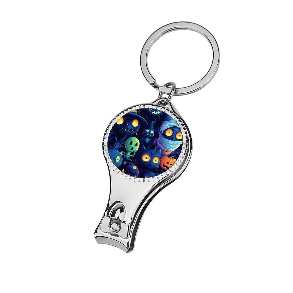 Cartoony Halloween Vampires Nail Clippers Toenail Clipper Cutters Mummies Professional Nail Trimmer Nail Cuticle Cutter for Women Men