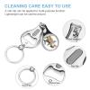 Shark Surfing Nail Clippers Toenail Clipper Cutters Retro Professional Nail Trimmer Nail Cuticle Cutter for Women Men view 3