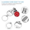 Christmas Tree Pattern Nail Clippers Toenail Clipper Cutters Cartoon Professional Nail Trimmer Nail Cuticle Cutter for Women Men view 3