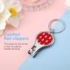 Christmas Tree Pattern Nail Clippers Toenail Clipper Cutters Cartoon Professional Nail Trimmer Nail Cuticle Cutter for Women Men view 4
