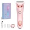 Duskofficial Razor, Glide Pro 3.0 Razor, Dusk Official Shaver, 2 in 1 Electric Silkglide Pro, Ipx7 Waterproof Women's Bikini Trimmers, Wet & Dry(Pink) view 1