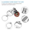 Bald Eagle Nail Clippers Toenail Clipper Cutters Vintage Flag Patriot Professional Nail Trimmer Nail Cuticle Cutter for Women Men view 3