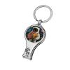 Astronaut with Flowers in Space Nail Clippers Toenail Clipper Cutters The Flower Seller Professional Nail Trimmer Nail Cuticle Cutter for Women Men view 1