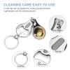 Dark Dirty Matcha Nail Clippers Toenail Clipper Cutters Warm Colours Professional Nail Trimmer Nail Cuticle Cutter for Women Men view 3
