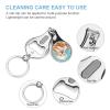 Happy Cute Malteses Puppy Nail Clippers Toenail Clipper Cutters Colorful Dog Professional Nail Trimmer Nail Cuticle Cutter for Women Men view 3