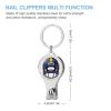 Cartoon Football Helmet Nail Clippers Toenail Clipper Cutters Sports Professional Nail Trimmer Nail Cuticle Cutter for Women Men view 2