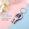 Cartoon Football Helmet Nail Clippers Toenail Clipper Cutters Sports Professional Nail Trimmer Nail Cuticle Cutter for Women Men view 4
