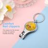 Bee Nail Clippers Toenail Clipper Cutters in Summer Light Professional Nail Trimmer Nail Cuticle Cutter for Women Men view 4