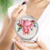 JTKLQBN Portable Folding Travel Makeup Mirror, Love Gift Printed Mini Travel Vanity Mirror Magnifying Travel Makeup Mirror Pocket Mirror for Men Women Gift view 4