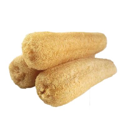 3pcs Natural Loofah Dish-Washing and Bathing Device Kitchen Sponge Scrub and Exfoliation Massage Organic Cleaning Tool