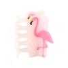 1 Piece Personalized Acetate Novelty Pink and Purple Iridescent Flamingo Hair Claw Clip view 1