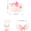 1 Piece Personalized Acetate Novelty Pink and Purple Iridescent Flamingo Hair Claw Clip view 2
