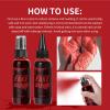 Halloween Fake Blood Makeup Kit, Washable Special Effectss SFX, Fake Vampire Blood, Washable Fake Dripping Blood And Spray, For Photography, Dramas, Makeup Teaching, Halloween view 3