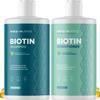 Hair Loss Supplement plus Mint Biotin Shampoo Set - Biotin Hair Growth Supplement for Men and Women Plus Volumizing Mint Shampoo Bundle view 2