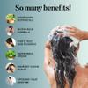 Hair Loss Supplement plus Mint Biotin Shampoo Set - Biotin Hair Growth Supplement for Men and Women Plus Volumizing Mint Shampoo Bundle view 4