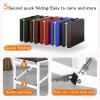 DKPLOE Portable Massage Table Lash Spa Bed Fold Massage Bed Esthetician Bed Foldable and Easy to Carry for Spa Foot Massage Facial Care Spa Tattoo(Brown) view 3
