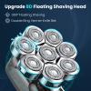 Phisco 8D Electric Head Shaver for Bald Men, Upgraded Cordless Rechargeable Razor, Wet/Dry Use with LED Display view 2