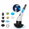 Electric Spin Scrubber: Power Scrubber, Electric Cleaning Brush, Shower Cleaner Brush Electric Cordless Cleaning Brush with Replaceable Brush Heads for Bathroom Tub Tile Floor view 1