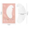ELTONGUU 50 Pairs Under Eye Pads Hydrogel Lint Free Eye Patches for Eyelash Extension -100% Natural Lint Free DIY Lashes Extension Supplies Beauty Tools view 3