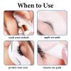 ELTONGUU 50 Pairs Under Eye Pads Hydrogel Lint Free Eye Patches for Eyelash Extension -100% Natural Lint Free DIY Lashes Extension Supplies Beauty Tools view 4