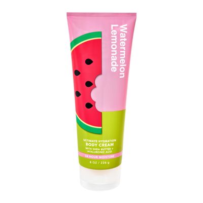 Bath and Body Watermelon Lemonade Body Cream | 8 Oz | Ultimate Hydration