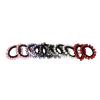 10pcs Pearl Hair Scrunchies Artificial Black Elastic Rubber Headbands Ties Beaded Ponytail Holder Pearls Bands Accessories for Women and Girls view 4