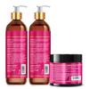 Difeel Rice Water Hair Care 3PC Shampoo & Conditioner & Hair Mask Set - Includes 33.8oz Shampoo, 33.8oz Conditioner, 12oz Hair Mask view 2
