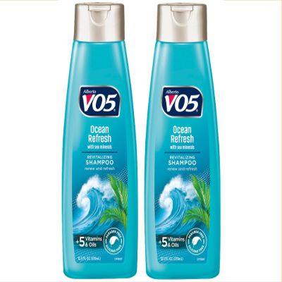 Alberto VO5 Ocean Refresh Shampoo with Sea Minerals, 15 fl oz (pack of 2)