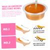 Ipetboom 30pcs Aluminum Bowl Wax Melt for Hair Waxing Pot High-temperature Resistance for Home Beauty Salon view 4