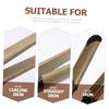 OHPHCALL 20pcs Curling Wand Insulation Decal High Temperature Resistant Hair Straightener Sticker Perm Stick for Home Salon Use Easy to Apply Durable Adhesive view 4