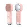 Facial Cleansing Brush face Scrubber Face Scrub Brush for Men & Women Rechargeable Face Brushes for Facial Electric Silicone Face Scrubber Cleanser Brush 3 Modes (Pink) view 1