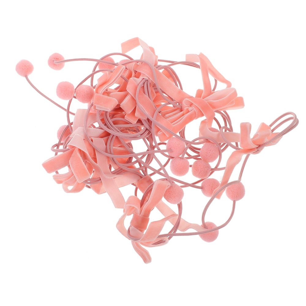 HAPINARY 12pcs Bow Hair Ties for Girls Ponytail Holders Elastic Cute Bow Hair Ties for Women Decorative
