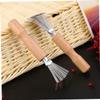 4pcs Detangling Brush Hair Brush Cleaner Cleaning Claw Tool Long Handle for Home and Salon Style view 2