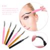 Baluue 6pcs Mascara Brush Applicator Silicone Lash Brush Wands for Extensions Portable view 4