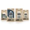 BLKSMITH Refined Man Body Wipes For Men - Cold Shower Face and Body Wipes for Men with Sandalwood, Citrus Mint, Cedarwood & Eucalyptus - Refreshing Mens cleansing Wipe - 120 Count (4 x 30 Pack) view 2