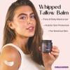 Beef Tallow for Skin (Vanilla Lavender 4 oz) - Whipped Tallow Balm for Face and Body - Natural Moisturizer for Sensitive Dry Skin - Handmade Body Butter - 100% Grass-Fed - Gentle Skincare view 3