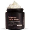 Beef Tallow for Skin (Unscented 4 oz) - Whipped Tallow Balm for Face and Body - Natural Moisturizer for Sensitive Dry Skin - Handmade Body Butter Lotion - 100% Grass-Fed - Gentle Skincare view 1