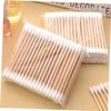 NOLITOY 300pcs Cosmetic Cotton Swabs Double-ended Cotton Sticks for Makeup Removal Travel-friendly for Skin Care Cleaning and Personal for view 2