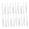 Baluue 20pcs Mini Makeup Brushes Cap for Eyebrows Multi-use Cosmetics Tool for Lips Eyes and Face Makeup Lightweight and Portable Design for Home and Travel view 1