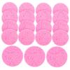 Baluue 50pcs Natural Cellulose Facial Sponges for Round Makeup Remover Puff Reusable Spa Sponge for Women Men Daily Skin Care view 1