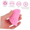 Baluue 50pcs Natural Cellulose Facial Sponges for Round Makeup Remover Puff Reusable Spa Sponge for Women Men Daily Skin Care view 4