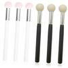 Baluue 6pcs Makeup Sponge Brush with Dual-use Sponge Heads for Face Concealer and Foundation Application Portable Beauty Tools for Women Pink White view 1