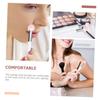 Baluue 6pcs Makeup Sponge Brush with Dual-use Sponge Heads for Face Concealer and Foundation Application Portable Beauty Tools for Women Pink White view 2