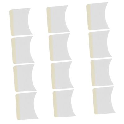 Baluue 160pcs Non-Woven Eyelash Removal Pads Arc-Shaped Design for Safe and Eyelash Cleanser Essential Makeup Remover for Extensions and False Lashes