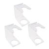 Ipetboom 3pcs Razor Brush Holder with Beard Brush Rack Premium Shaving Stand for Men's Grooming Natural Design for Quick Drying and Organization view 1