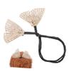 Baluue Luxury Hair Bun Maker Gems Women's Hair Accessories Twisted Bun Shaper Tool view 1